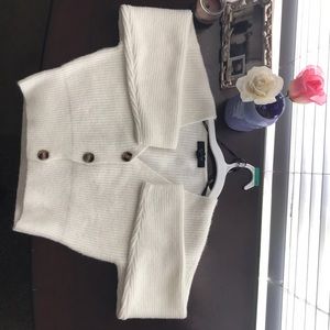 forever 21 white sweater
